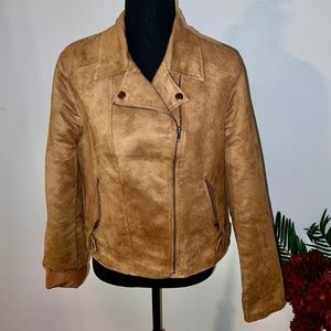 Jack Faux Sued Jacket